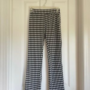 ❌SOLD❌ urban outfitters gingham flare pants